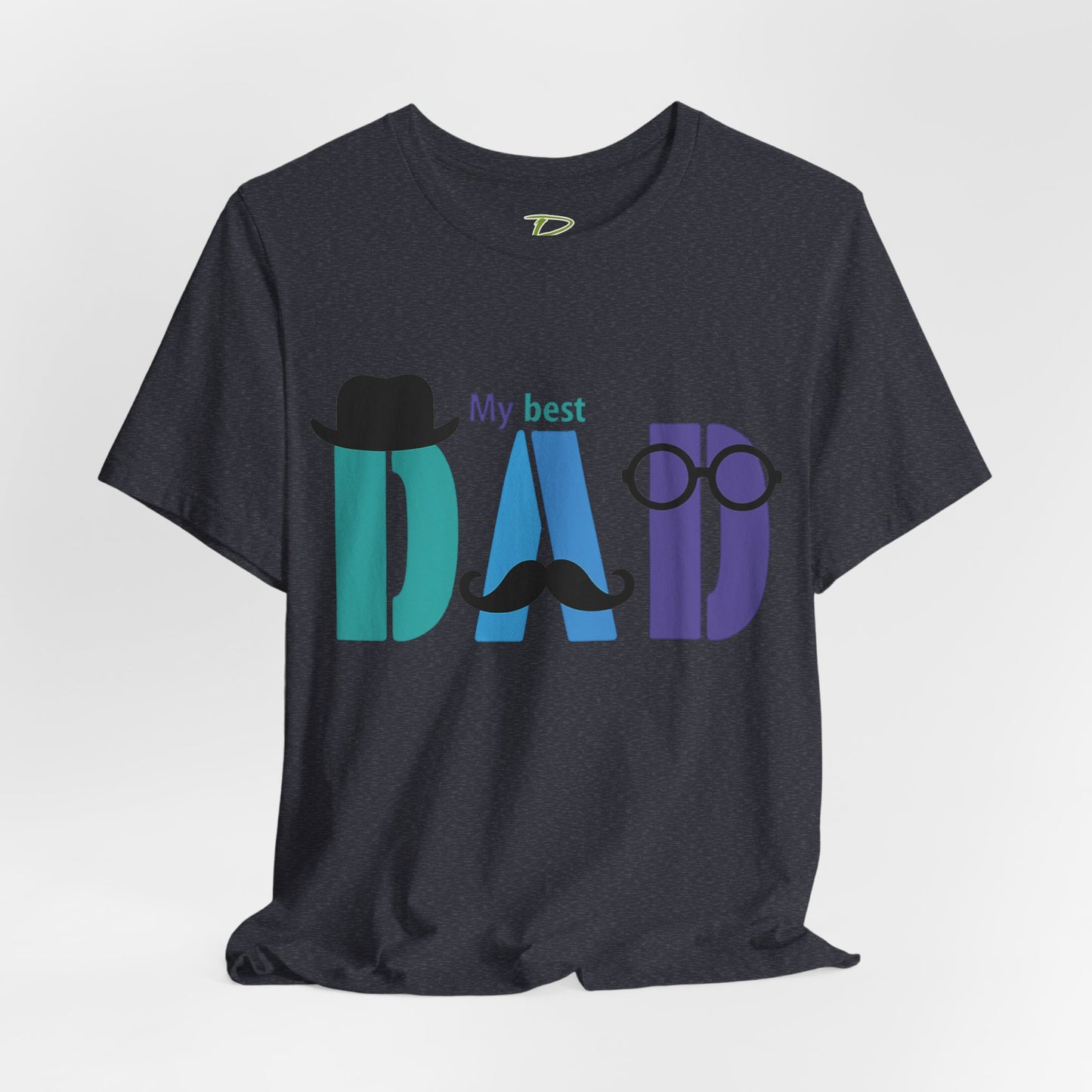 My Best Dad Tee, Father's Day Gift, Dad Shirt, Gift for Dad, Casual Wear, Birthday Gift for Dad
