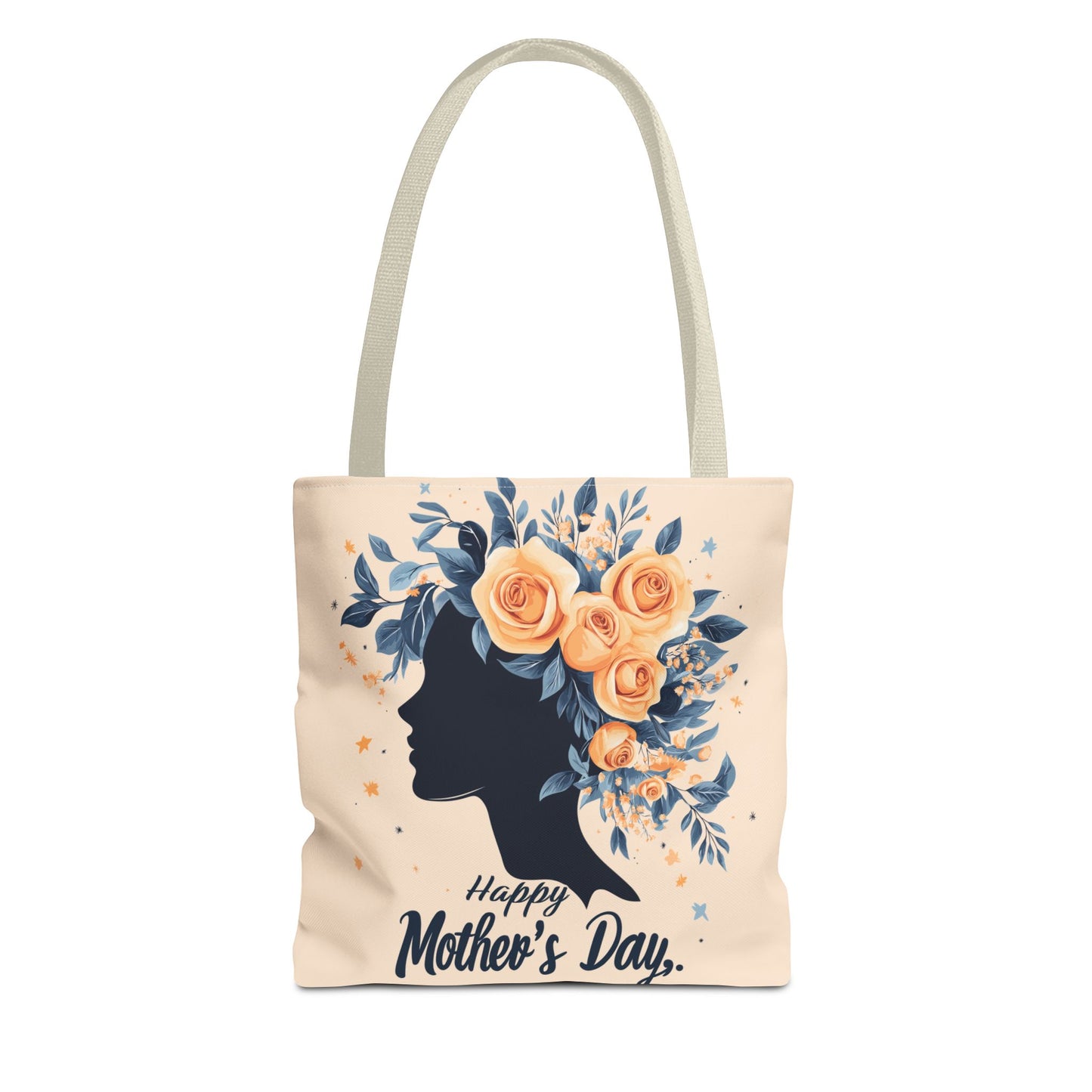 Happy Mother's Day Floral Tote Bag – Perfect Gift for Moms and Caregivers