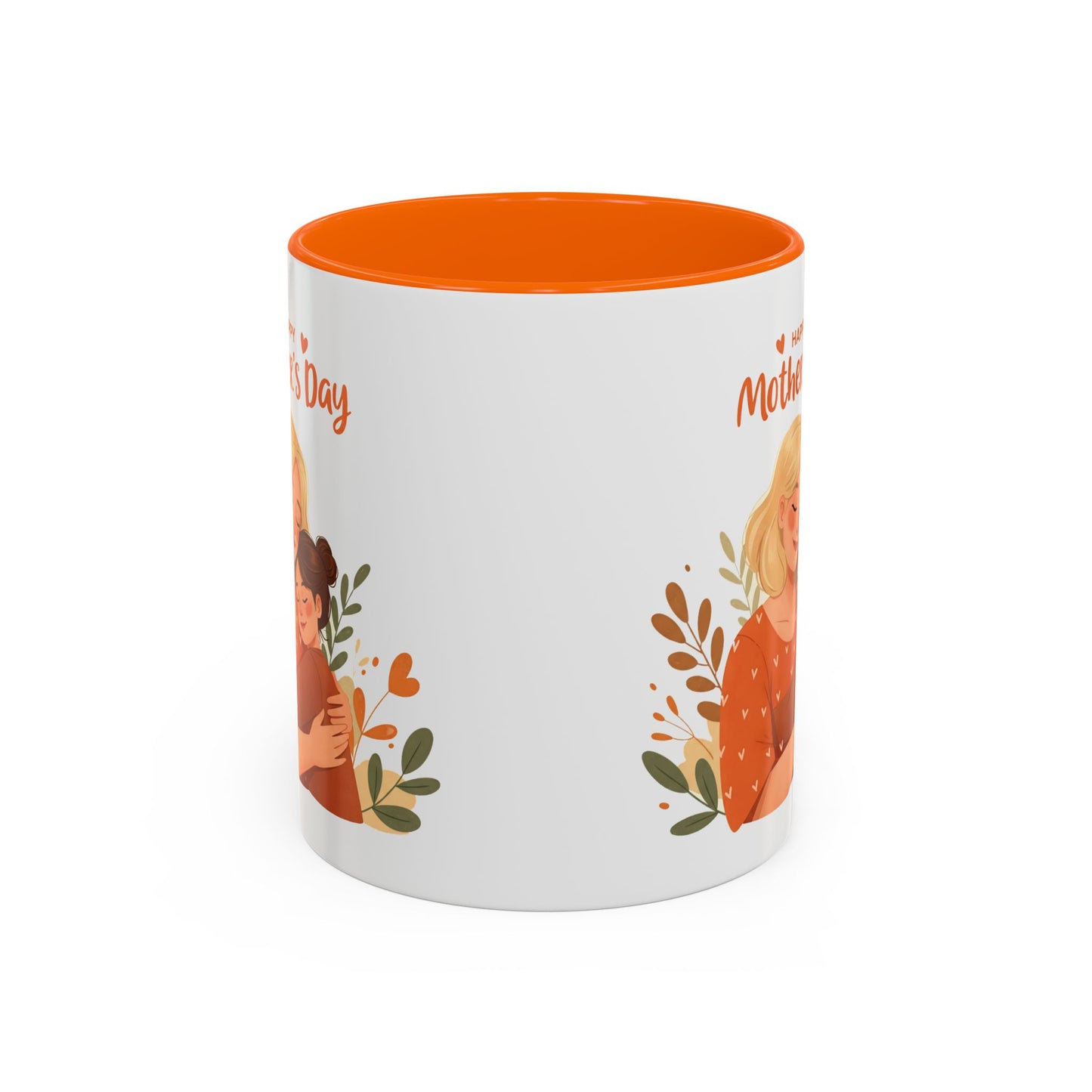 Happy Mother's Day Accent Coffee Mug - 11oz & 15oz, Perfect Gift for Moms