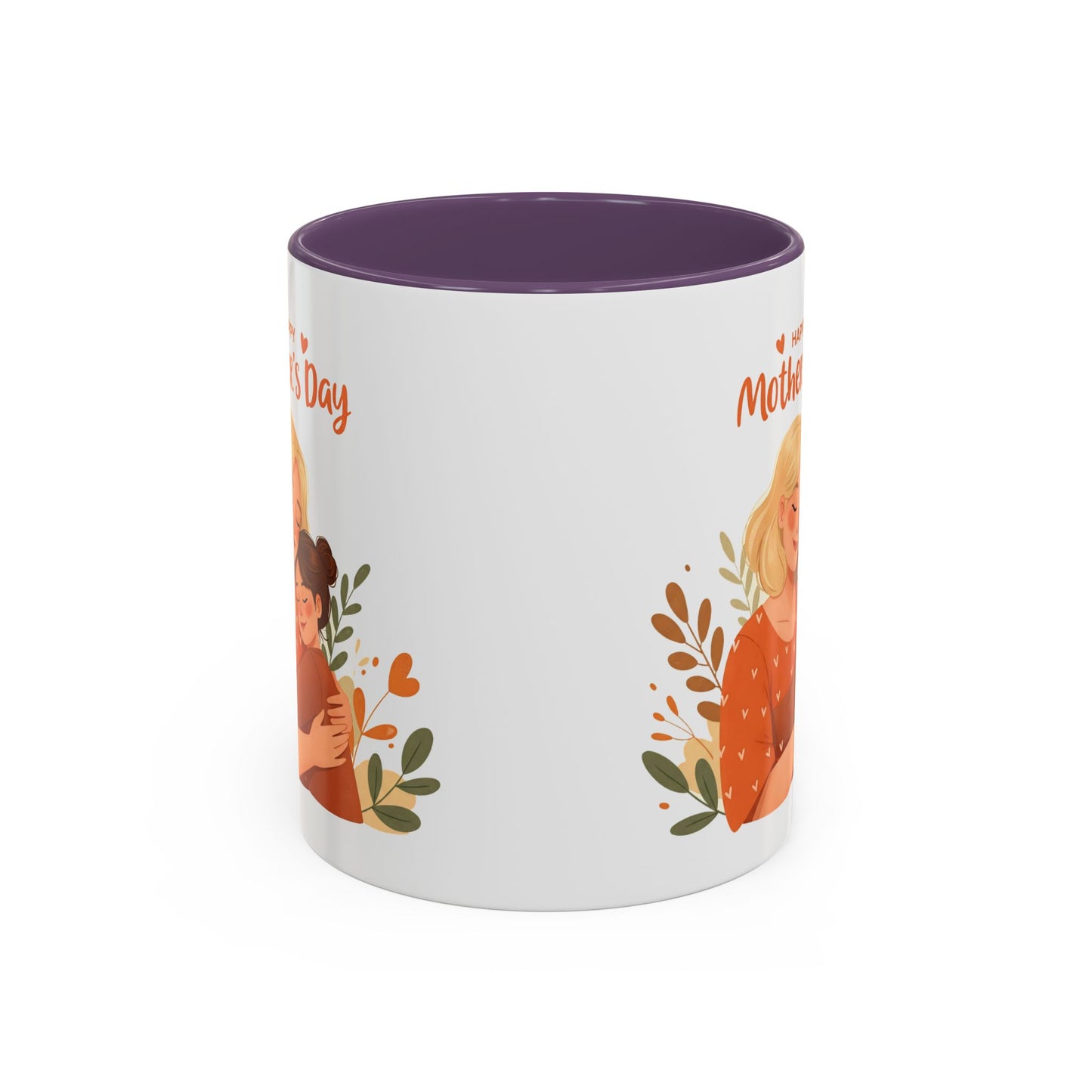 Happy Mother's Day Accent Coffee Mug - 11oz & 15oz, Perfect Gift for Moms