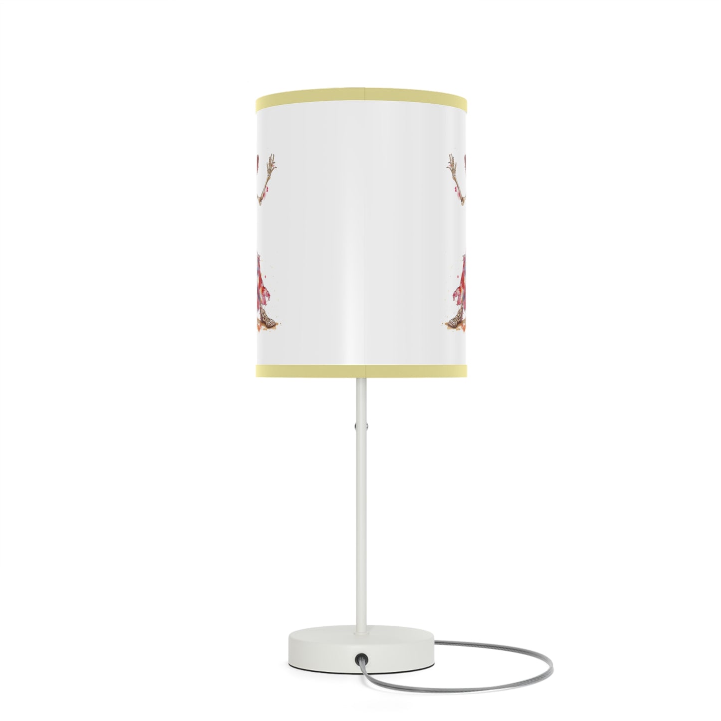 Lamp on a Stand, US|CA plug - Watercolor Skeleton Lamp - Table Lamps