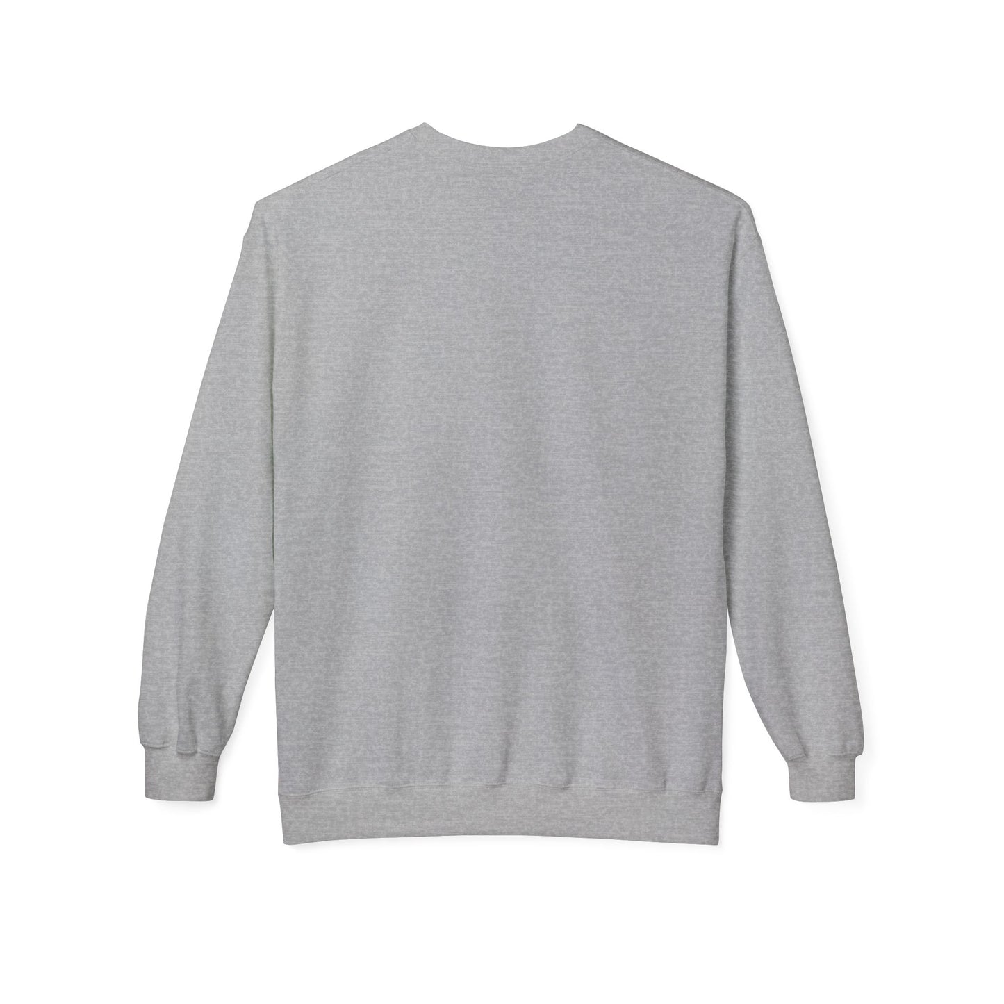 Unisex Midweight Soft style Fleece Crewneck Sweatshirt - Majestic Lion Design Sweatshirt