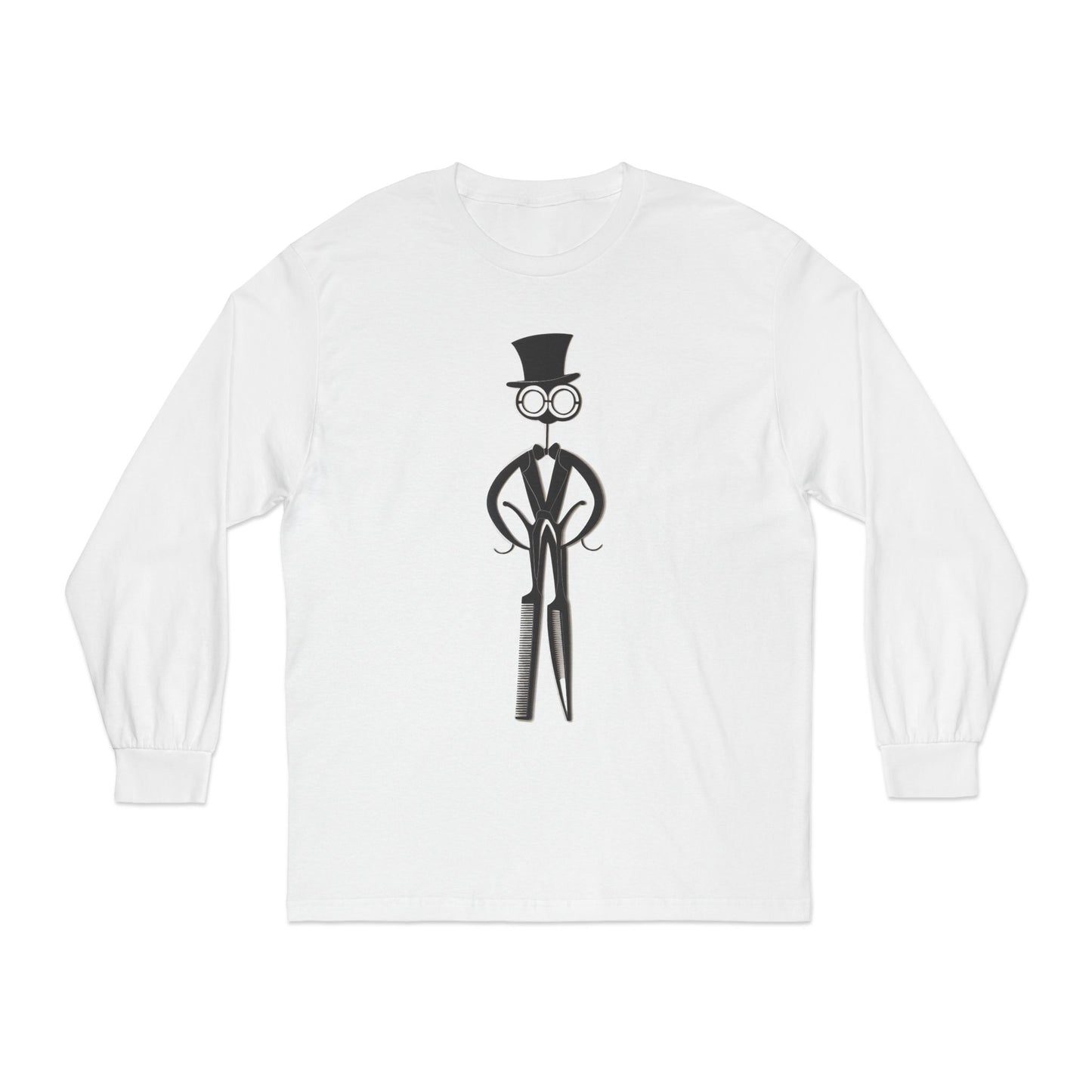 Barber Art Long Sleeve Tee - Unisex Classic Long Sleeve T-Shirt