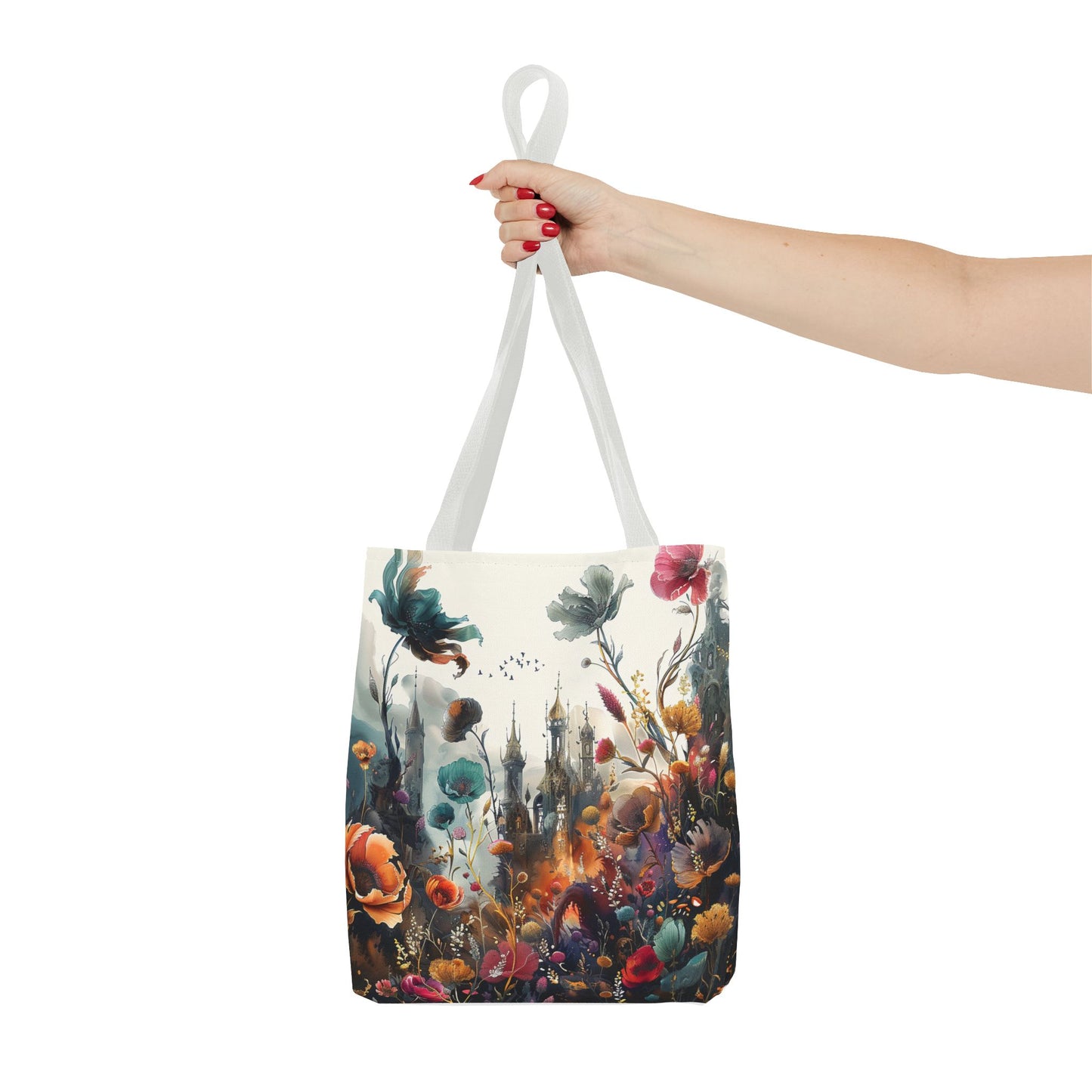 Nature and Castle Tote Bag - Two side print