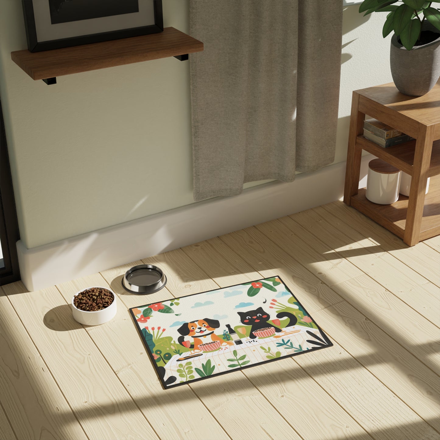 Cute Pet Mat for Dogs and Cats - 18" x 24" - Perfect for Pet Lovers!