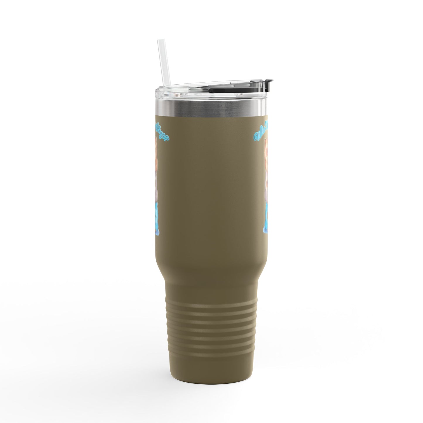 Cute Owl Insulated Travel Mug - 40oz, Perfect for Coffee Lovers