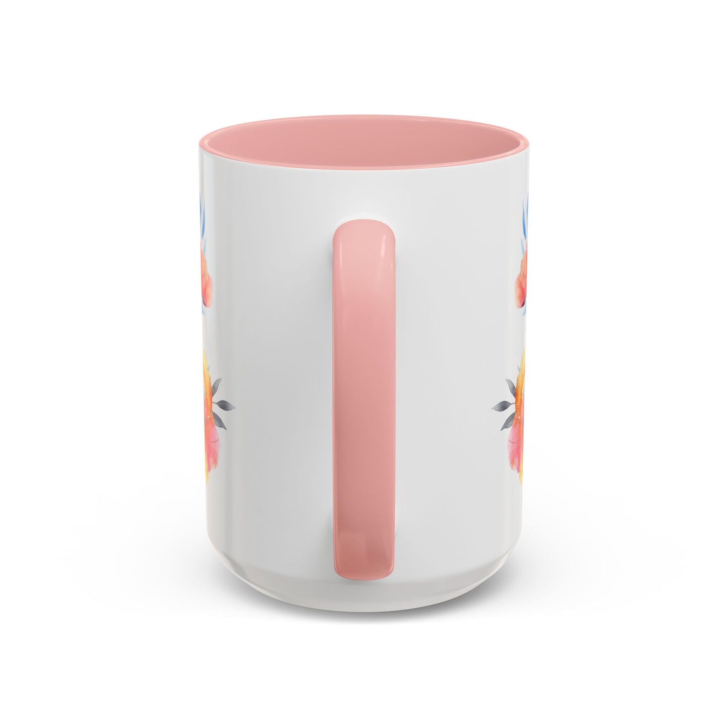Oil colored Wildflowers Accent Coffee Mug, (11oz, 15oz)