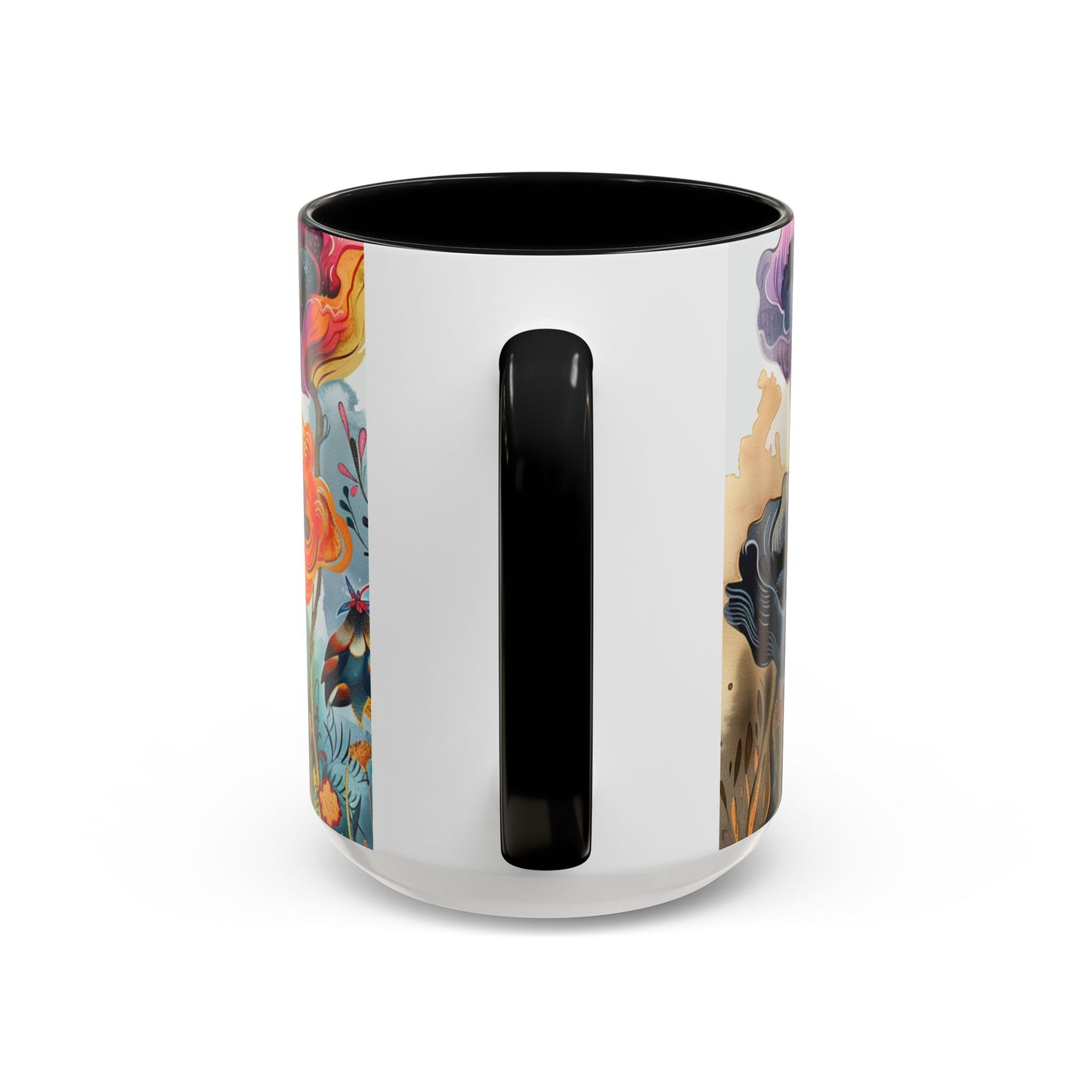 Accent Watercolor Coffee Mug, (11, 15oz)