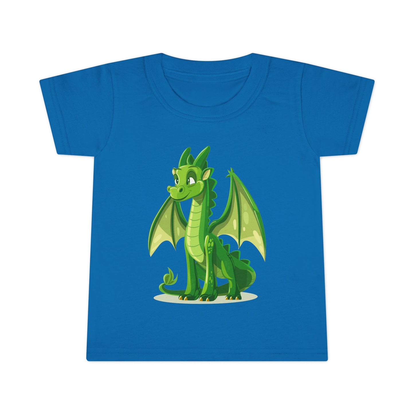 Cute Green Dragon Toddler T-Shirt - Adorable Kids Tee for Playtime and Parties - Unisex Toddler T-Shirt