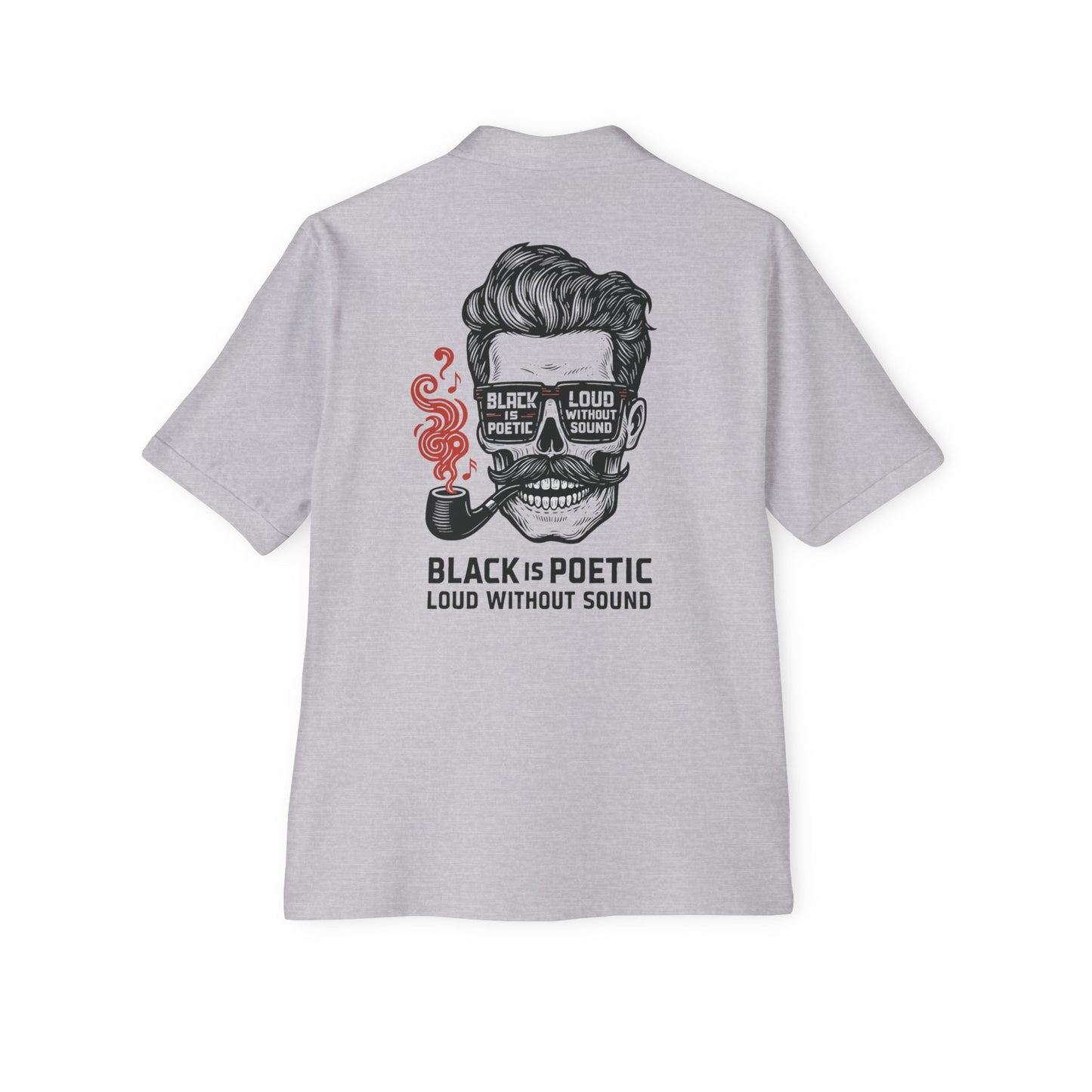 Stylish Graphic Polo Shirt, Casual Wear, Unique Gift for Men, Summer Fashion, Father's Day Shirt