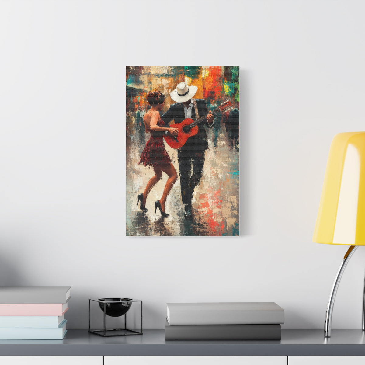 Guitar Dancers Canvas