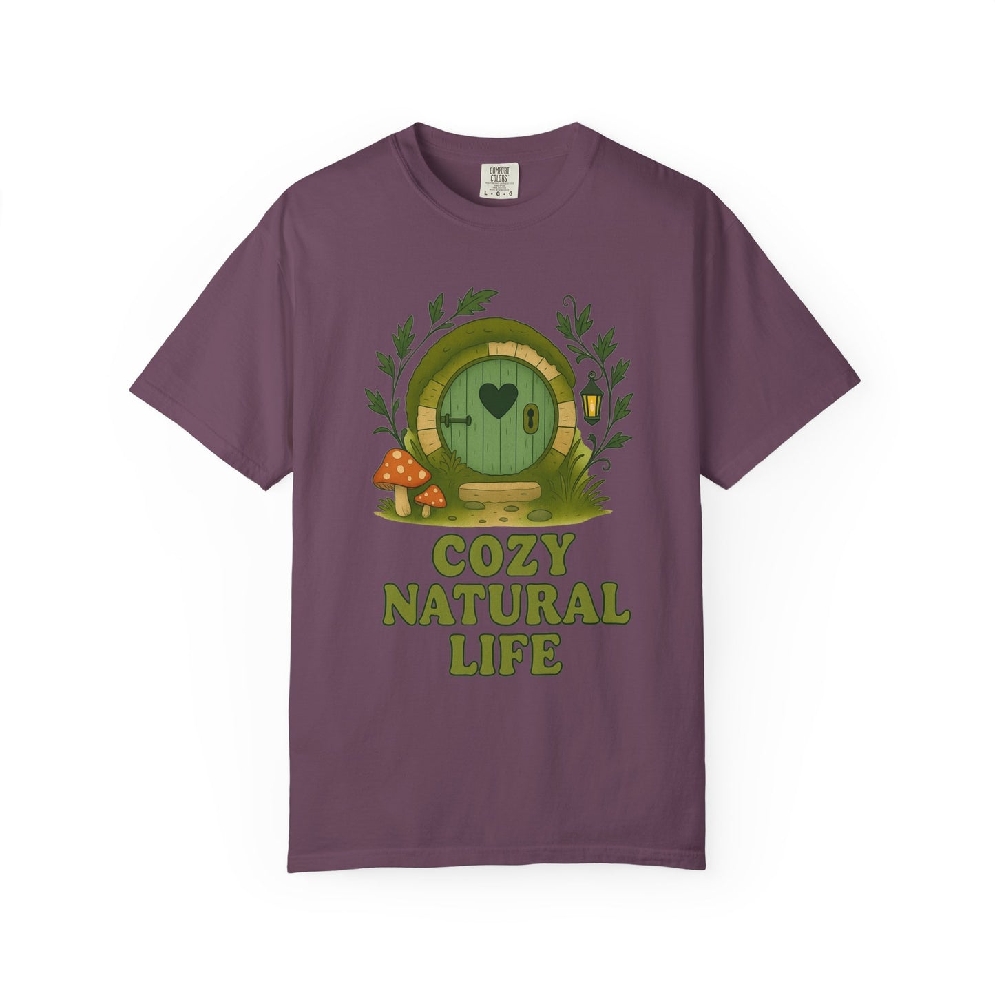 Cozy Natural Life T-Shirt, Eco-Friendly Tee, Nature Lover Shirt, Unique Gift for Adventurers, Casual Wear for All Seasons
