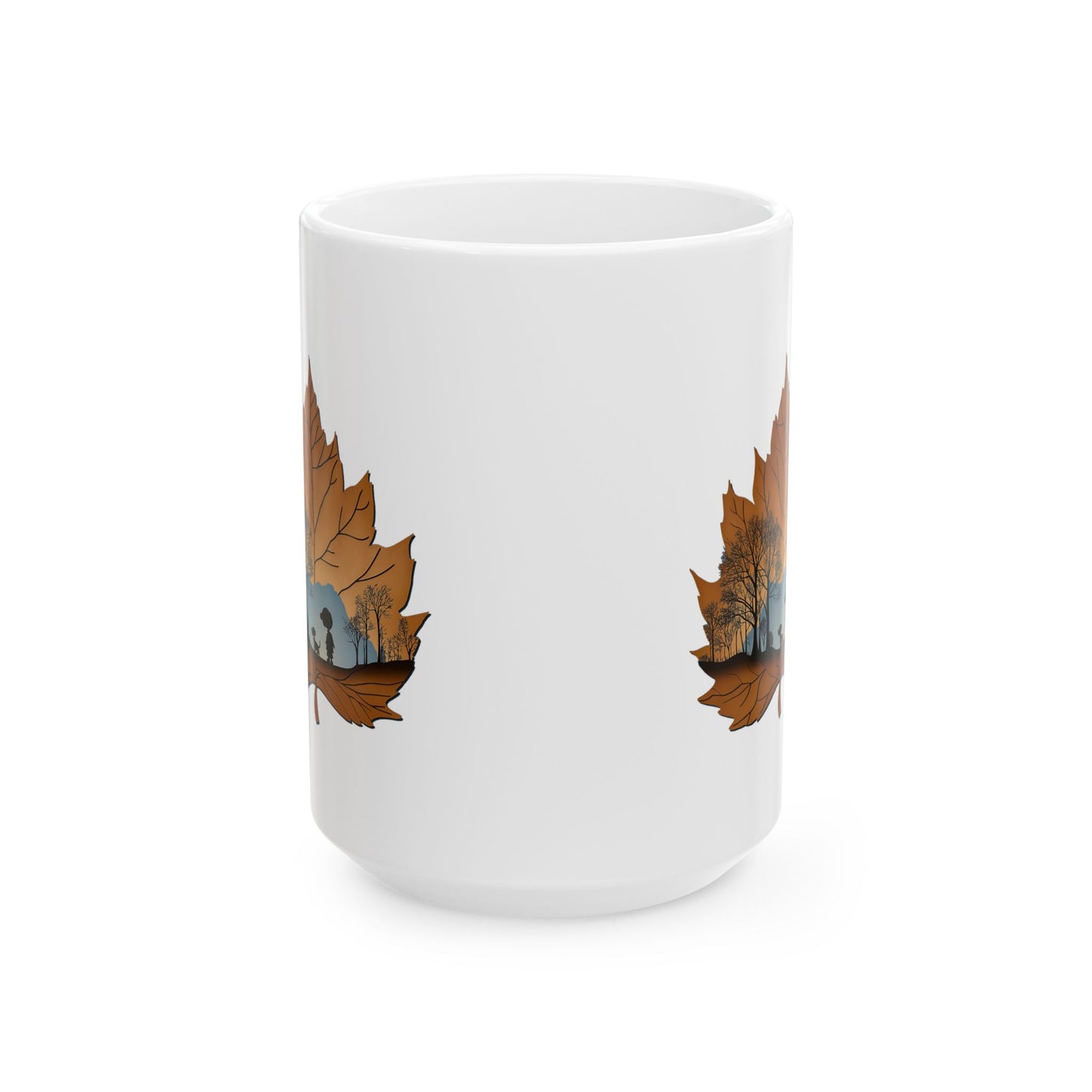 Cartoon Dreams Ceramic Mug, (11oz, 15oz) - Charlie & Pup Ceramic Mug (11oz/15oz)