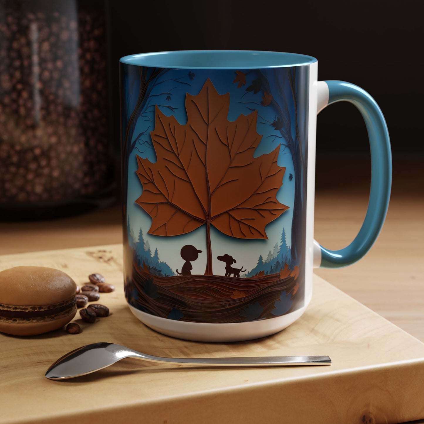 Autumn Leaf Ceramic Mug (11oz, 15oz)