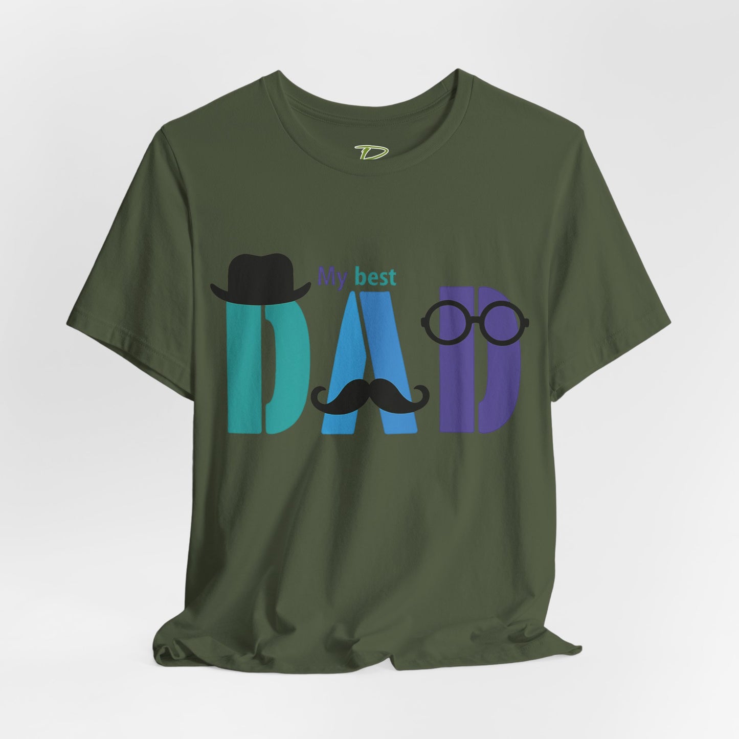 My Best Dad Tee, Father's Day Gift, Dad Shirt, Gift for Dad, Casual Wear, Birthday Gift for Dad