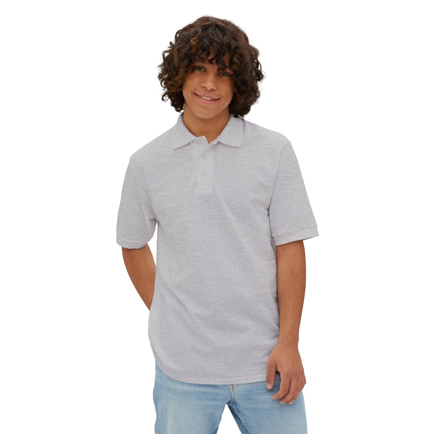 Stylish Graphic Polo Shirt, Casual Wear, Unique Gift for Men, Summer Fashion, Father's Day Shirt