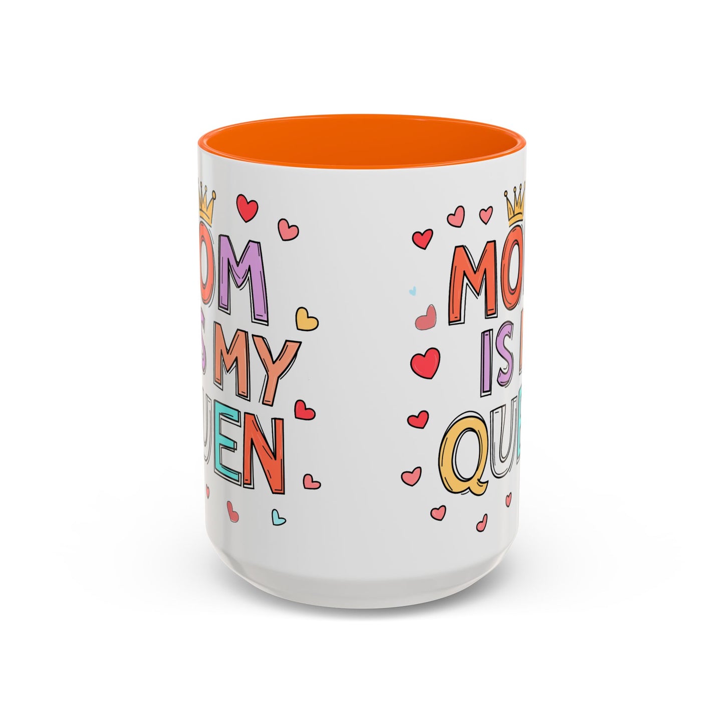 Queen Mom Accent Coffee Mug - Perfect Gift for Mother's Day - Birthday Gift