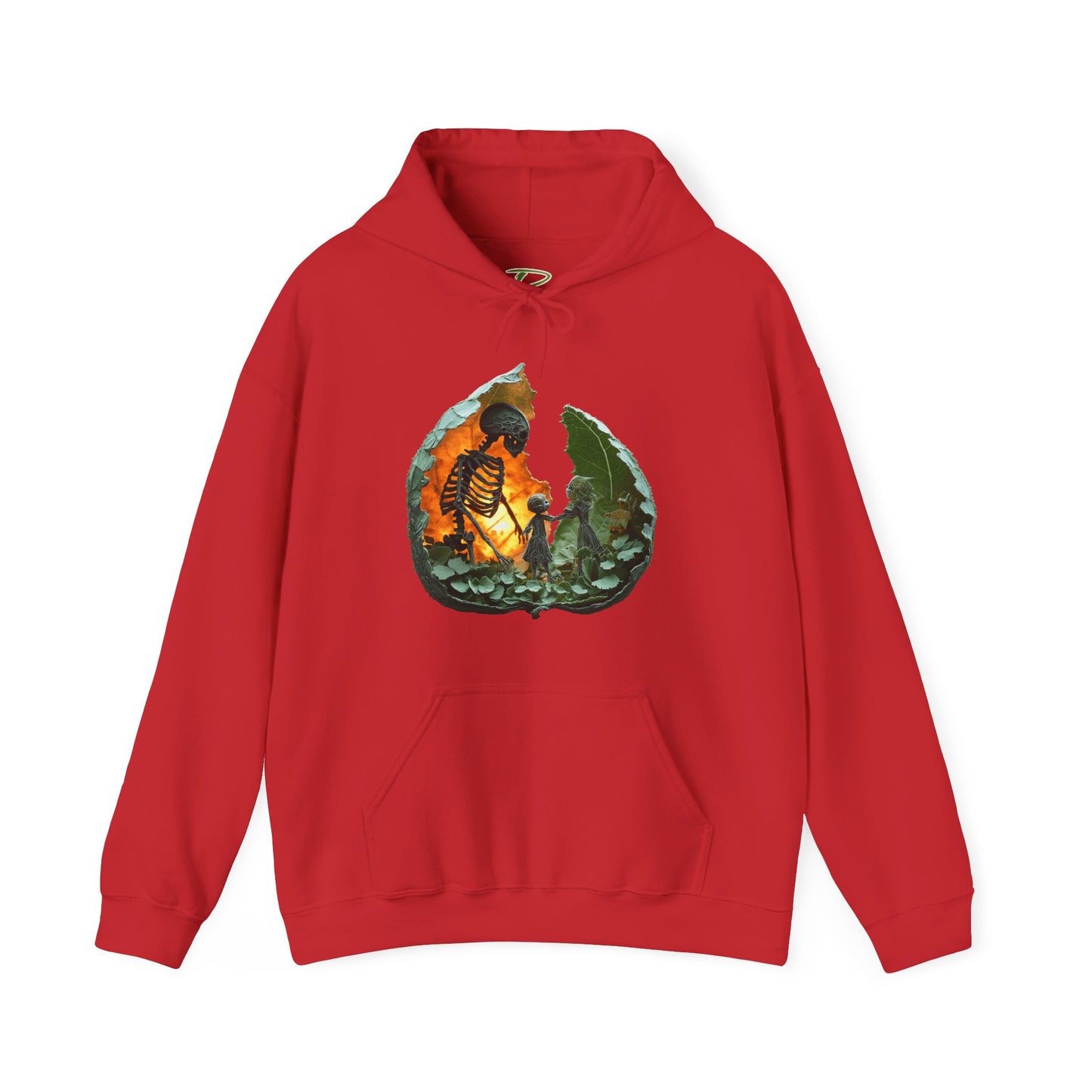 Unisex Heavy Blend™ Hooded Sweatshirt - Skeleton Design Hoodie