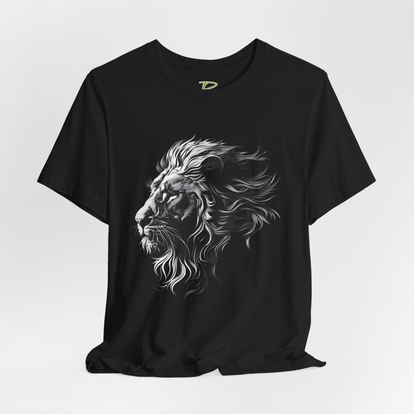 Regal Silver 3D Lion T-Shirt