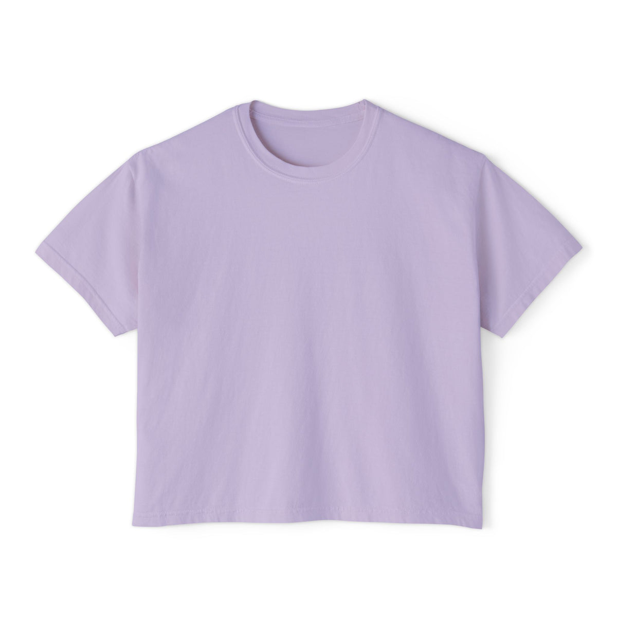 Artistic Women's Boxy Tee - Modern Graphic Top for Casual Style