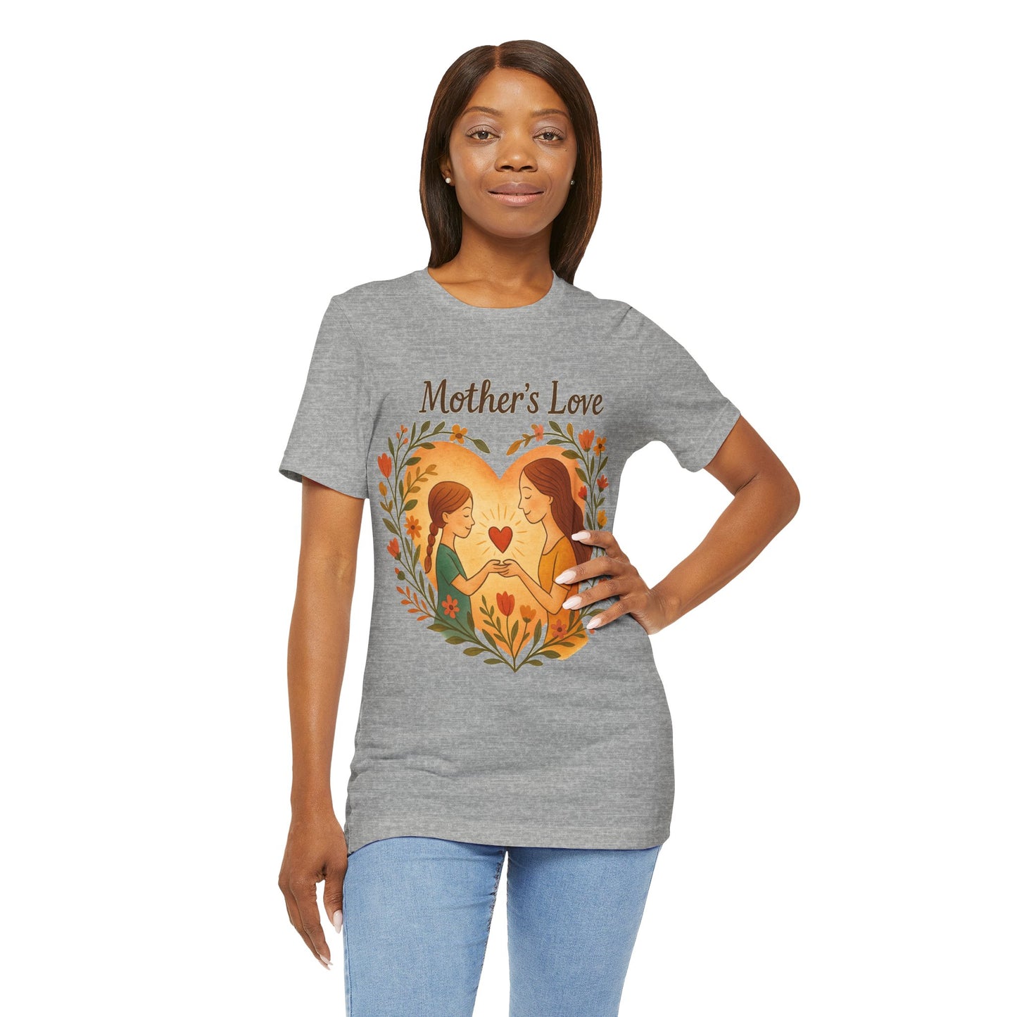 Mother's Love Graphic Tee - Lightweight Fabric T-shirt - Mother's Day Gift - Birthday Gift