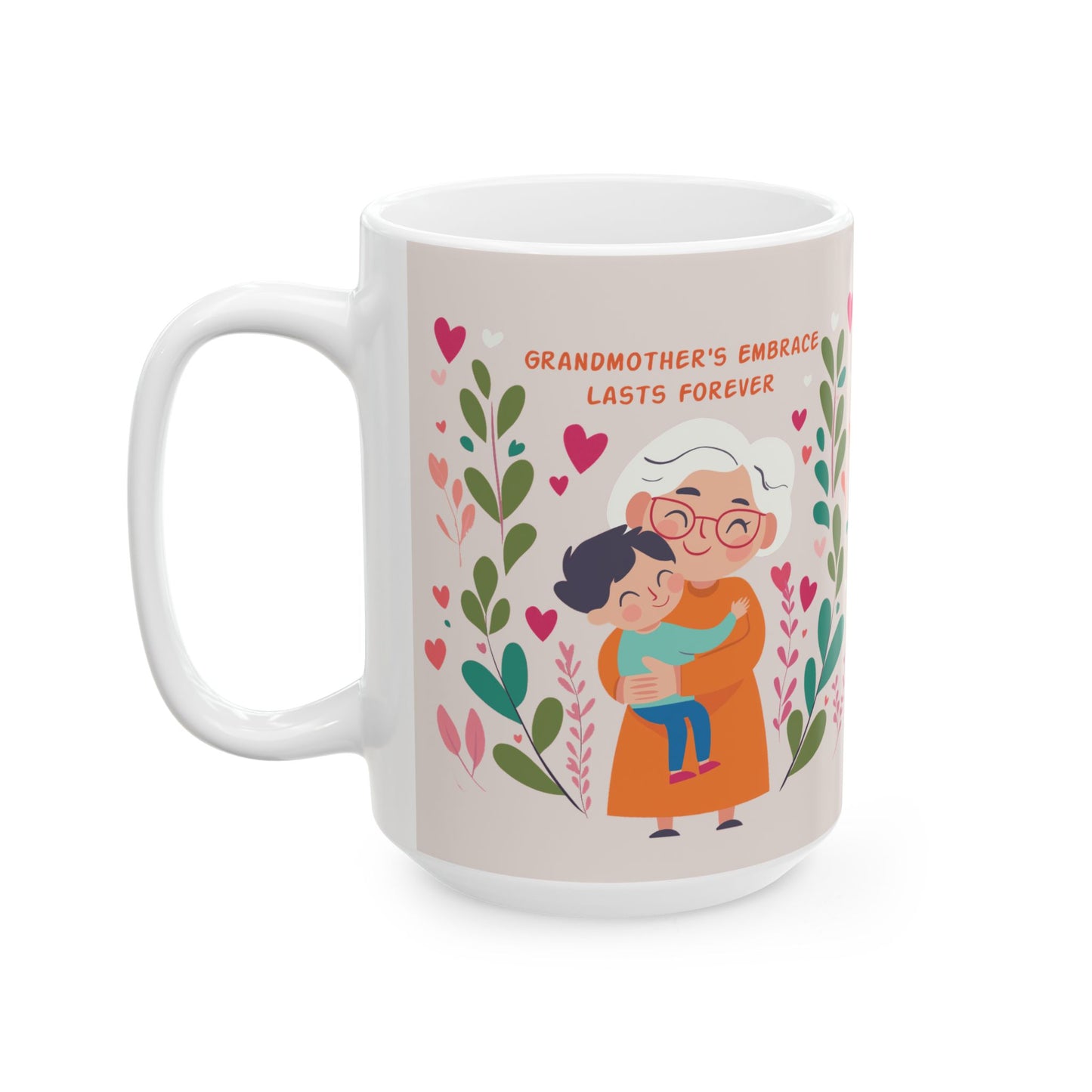 Loving Grandparents Ceramic Mug – Heartwarming Gift for Family - Grandma Gift - Birthday Gift