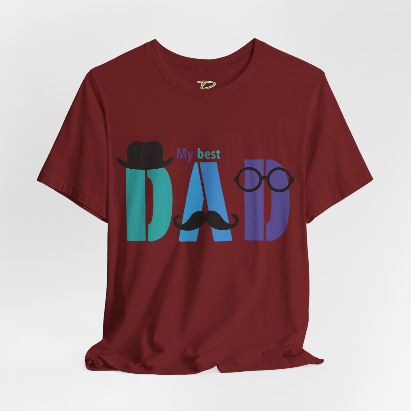 My Best Dad Tee, Father's Day Gift, Dad Shirt, Gift for Dad, Casual Wear, Birthday Gift for Dad