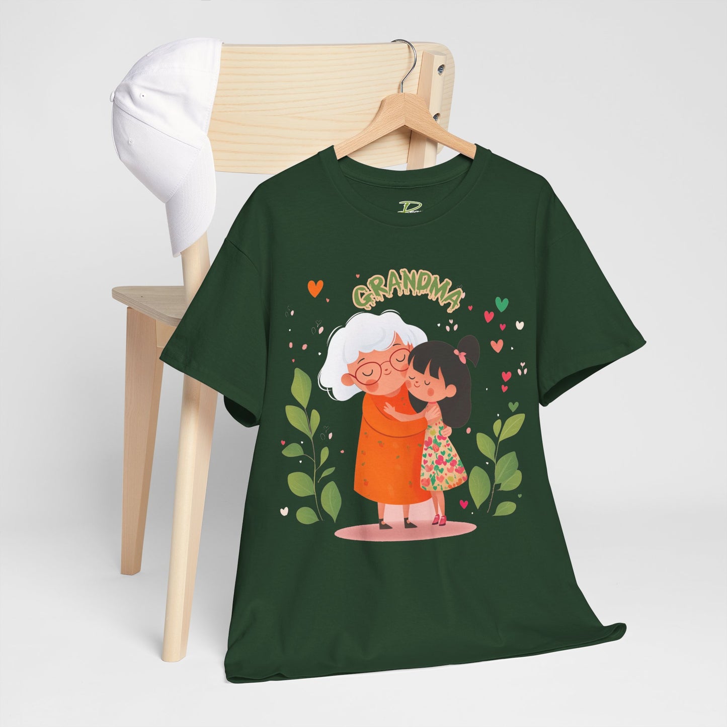 Grandma & Me Love Tee - Heavy Cotton Tee for Family Connections