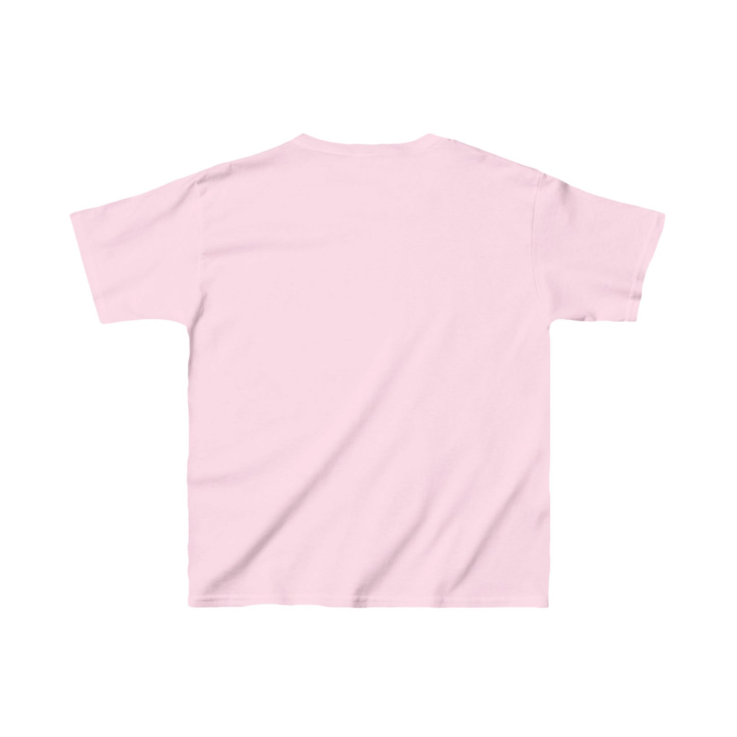 Youth Heavy Cotton™ Tee - Youth Heavy Cotton™ Tee with Design of Smiling Girl Holding a Red Phone