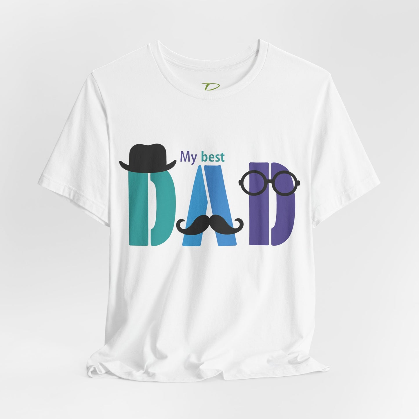 My Best Dad Tee, Father's Day Gift, Dad Shirt, Gift for Dad, Casual Wear, Birthday Gift for Dad