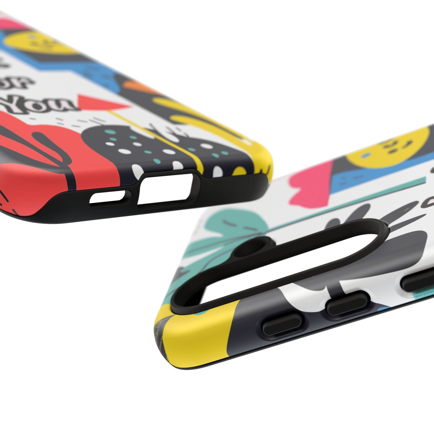 Colorful Phone Case with "Just For You" Design - Fun Gift, Unique Phone Accessory, Vibrant Design, Custom Gift Idea, Personal Touch