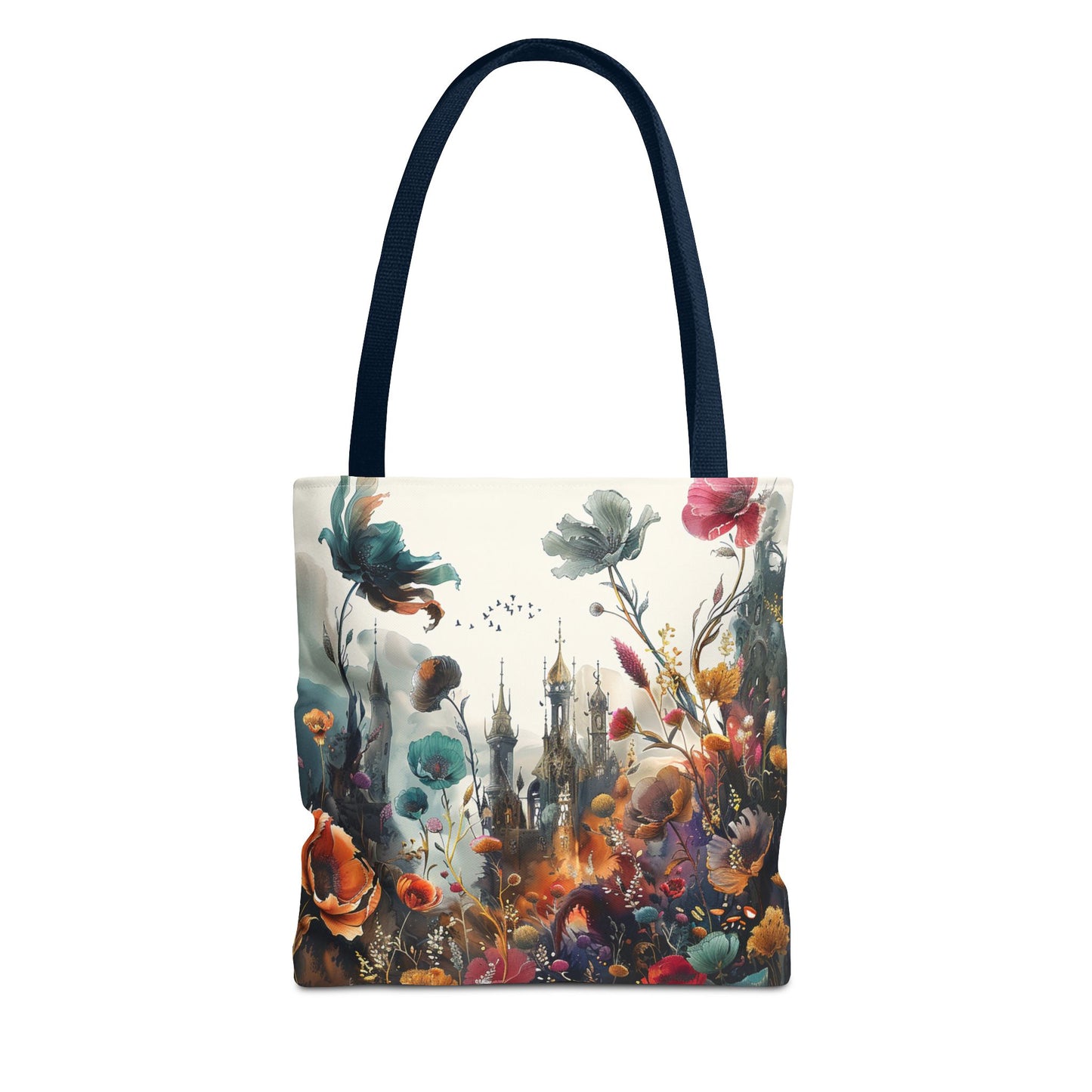 Nature and Castle Tote Bag - Two side print