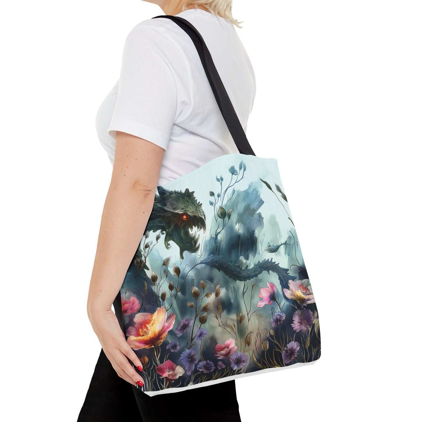 Mythical Dragon Tote Bag - Two side print design