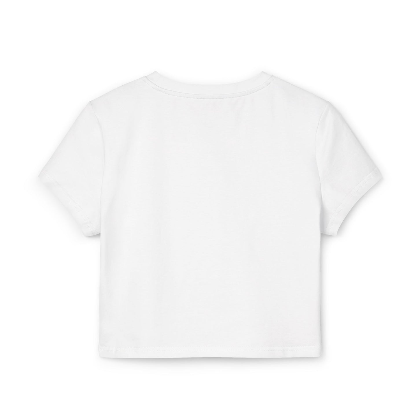 Floral Dreamscape Women Baby Tee - Artistic Short-Sleeve Top for Nature Lovers