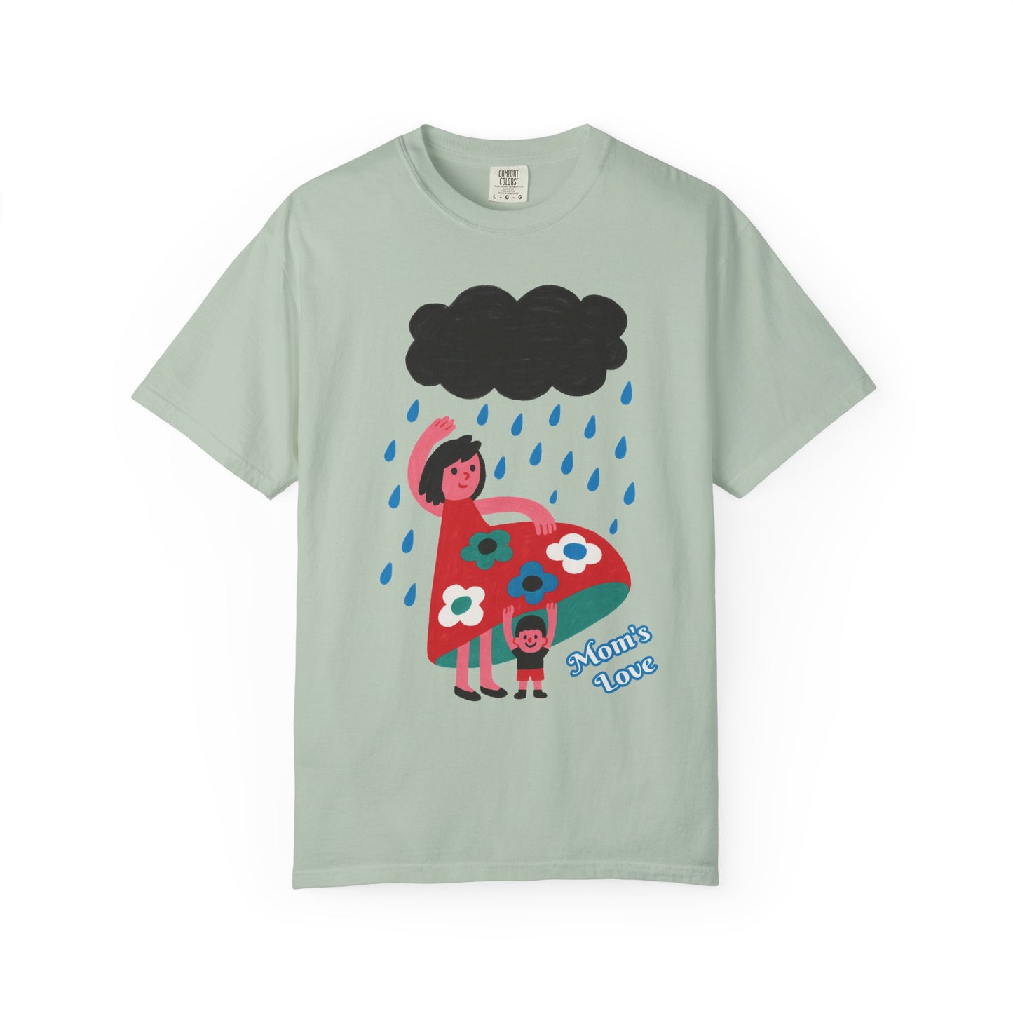 Colorful rainy day flower shirt – Mother’s Day gift for women