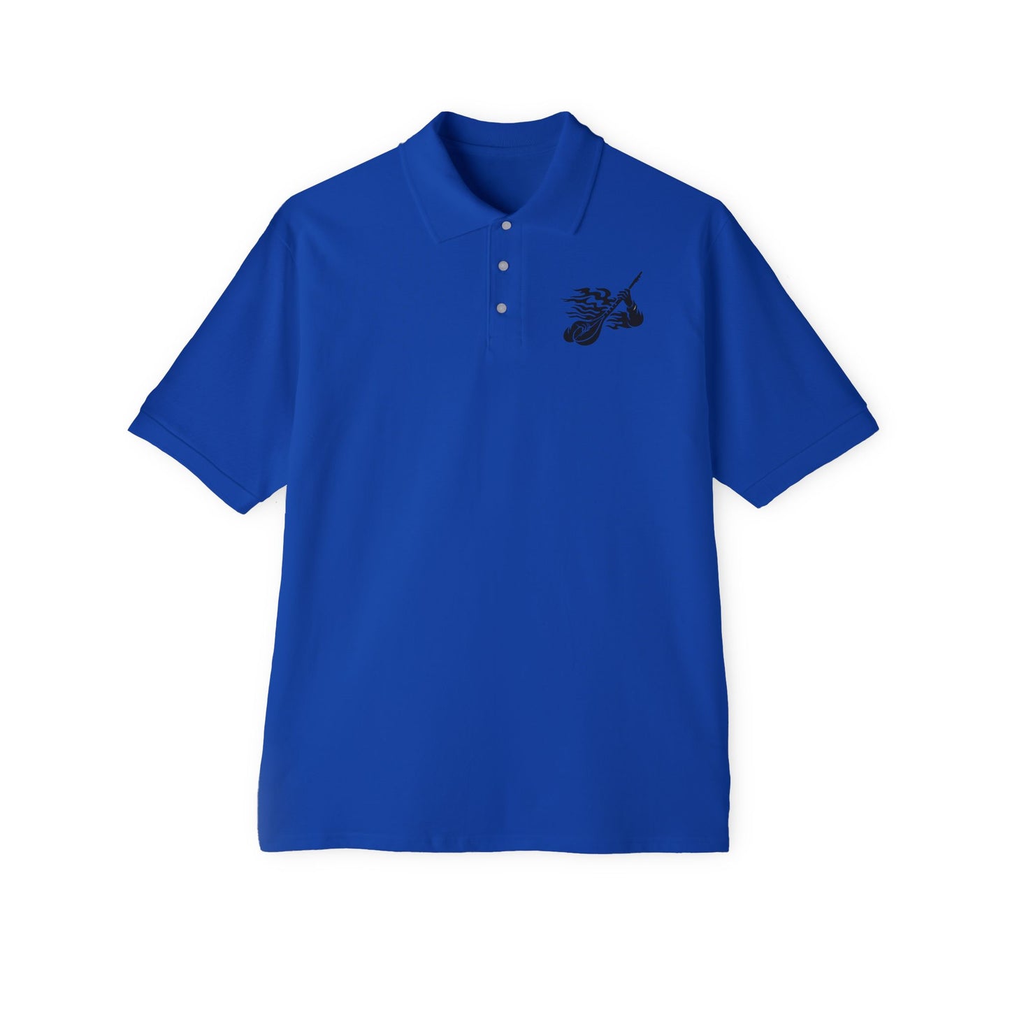 Stylish Men's Polo with Artistic Design, Casual Wear, Gift for Dad, Summer Fashion, Comfortable Polo Shirt