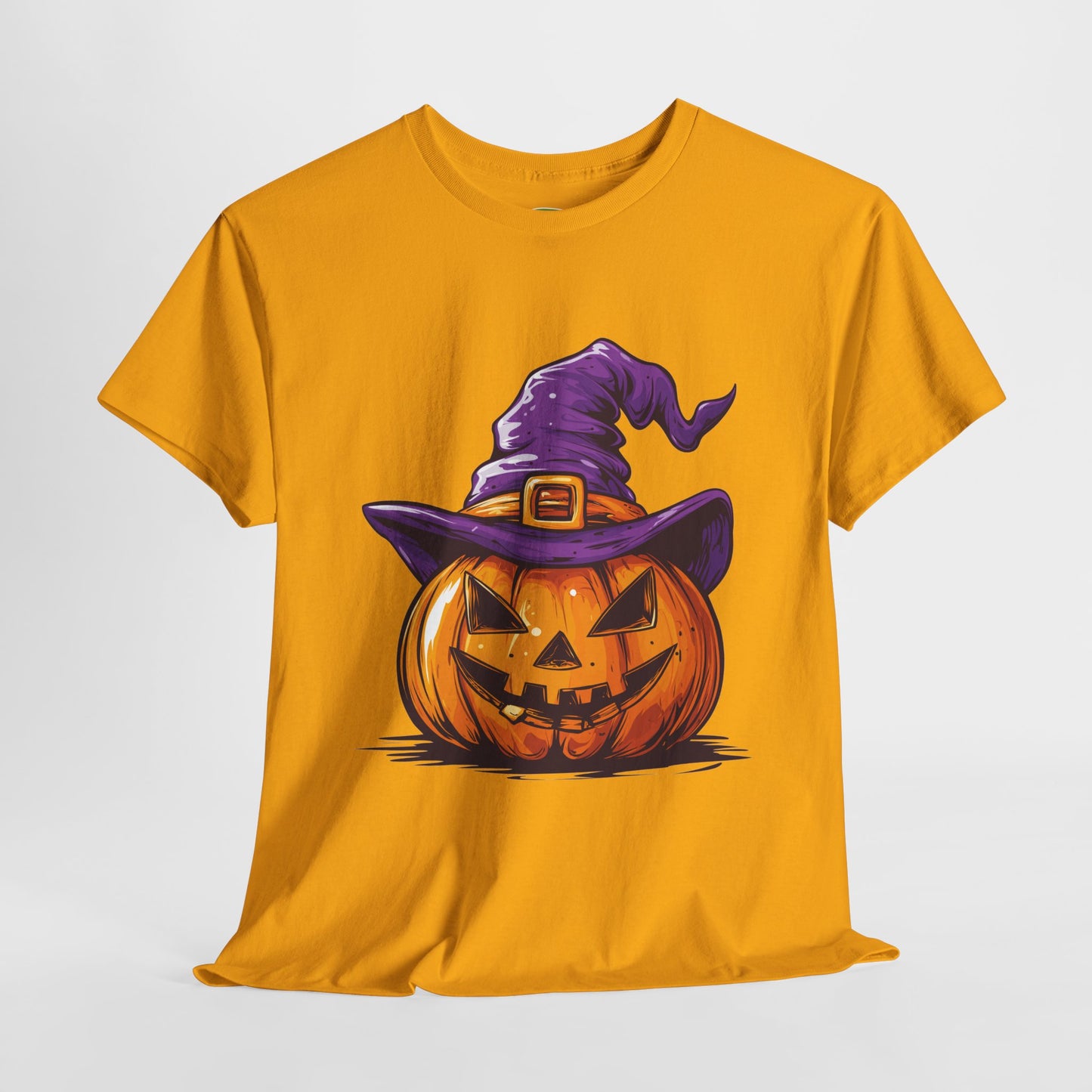 Pumpkin T-shirt - Halloween Tee - Unisex Heavy Cotton Tee - Spooky t-shirt
