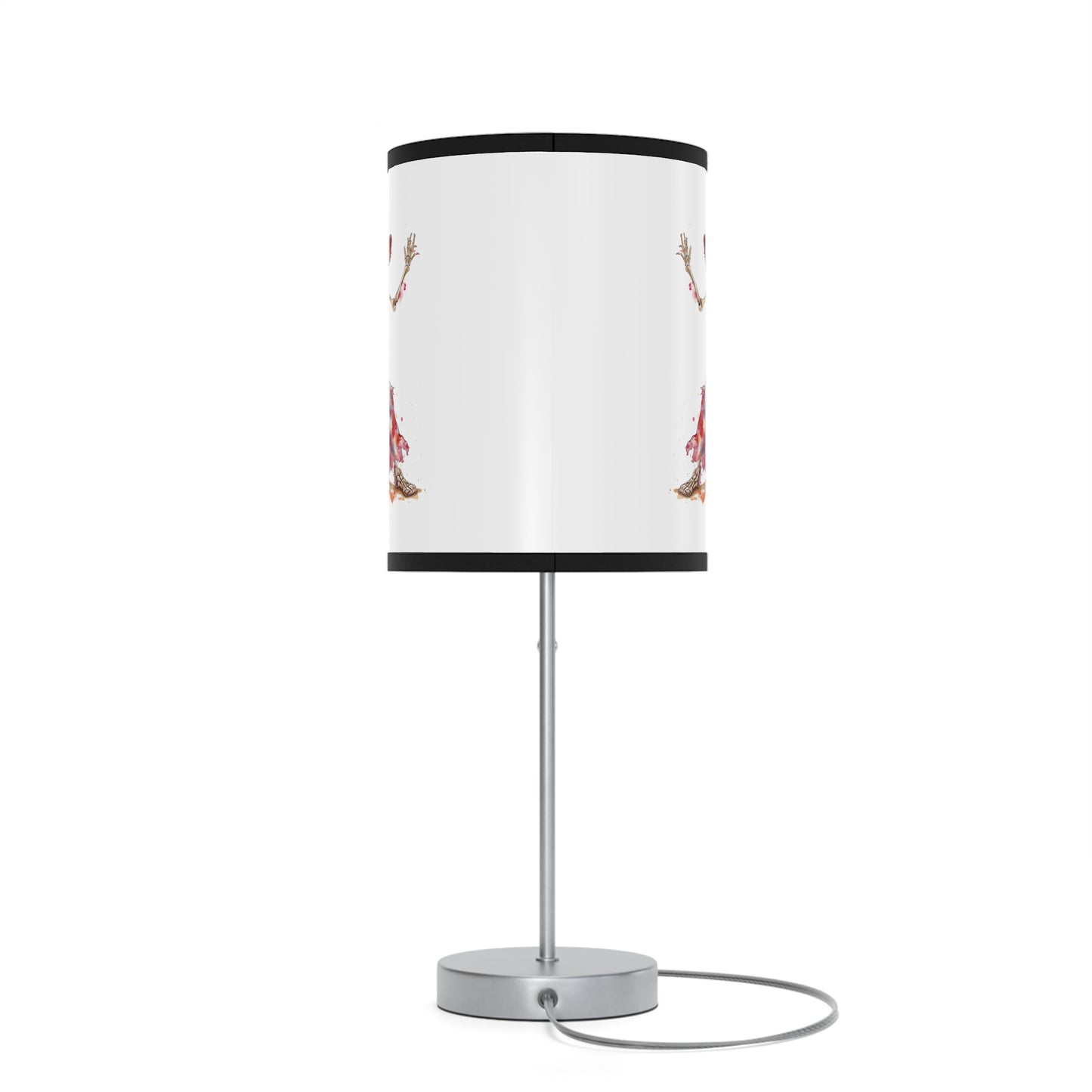Lamp on a Stand, US|CA plug - Watercolor Skeleton Lamp - Table Lamps