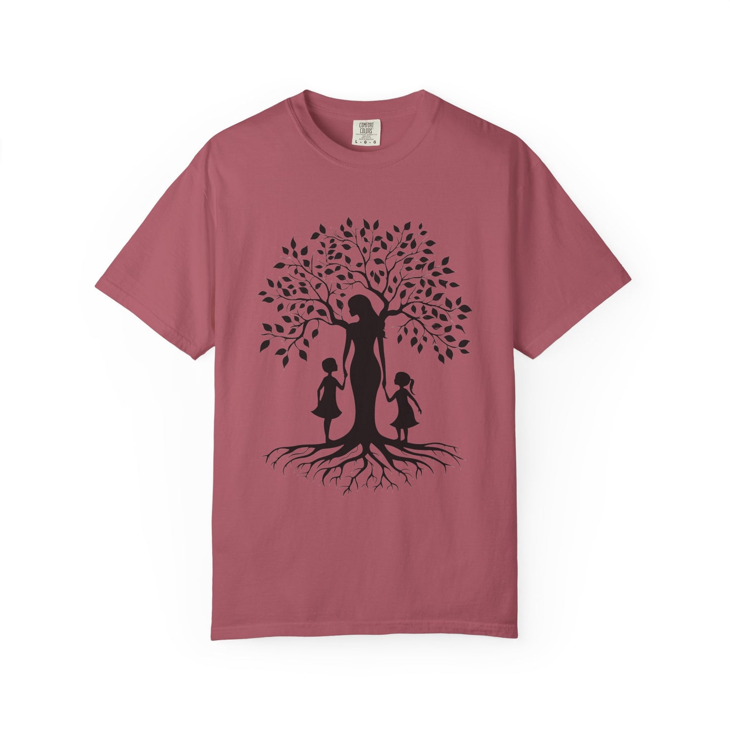 Nature-Inspired T-Shirt with Mom and Kids Design - Mother's day Gift - Birthday Gift