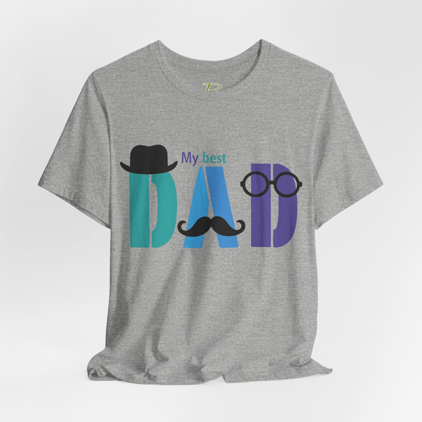 My Best Dad Tee, Father's Day Gift, Dad Shirt, Gift for Dad, Casual Wear, Birthday Gift for Dad