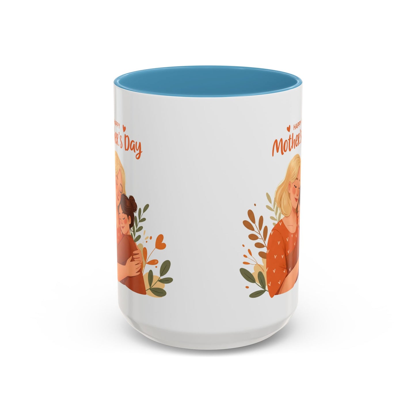 Happy Mother's Day Accent Coffee Mug - 11oz & 15oz, Perfect Gift for Moms