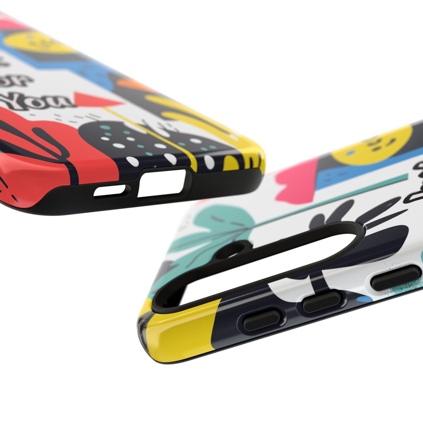 Colorful Phone Case with "Just For You" Design - Fun Gift, Unique Phone Accessory, Vibrant Design, Custom Gift Idea, Personal Touch