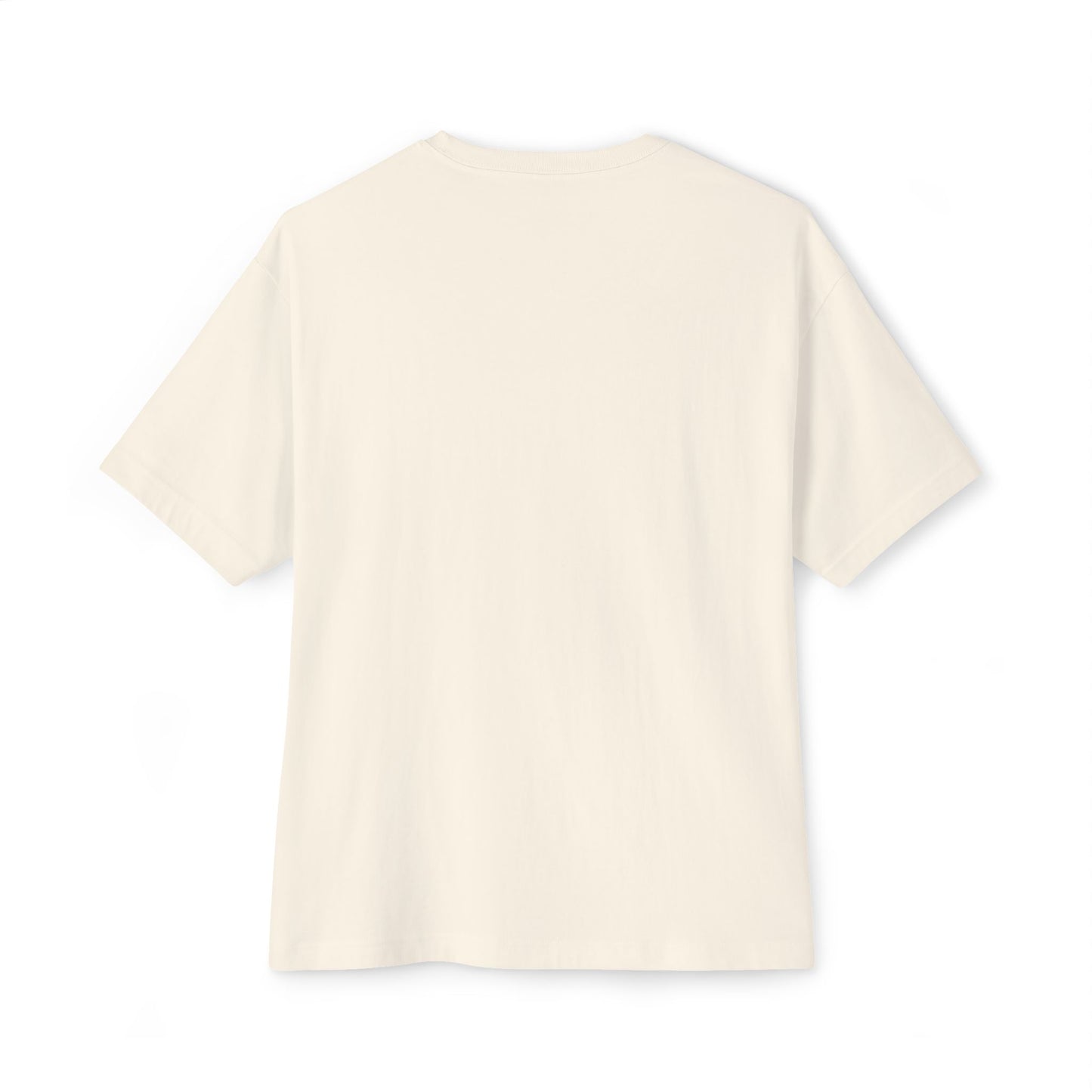 Unisex Oversized Boxy Tee - 'Love Connection' Graphic T-Shirt