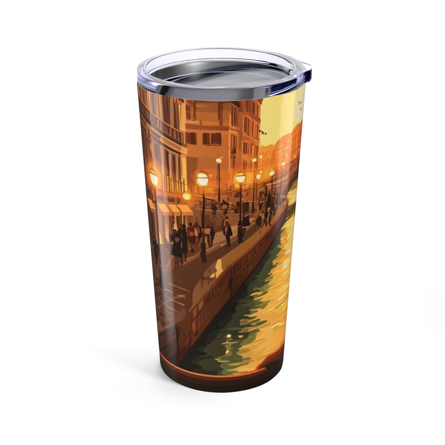 Vibrant Floral Tumbler 20oz - Nature-Inspired Drinkware for Daily Use