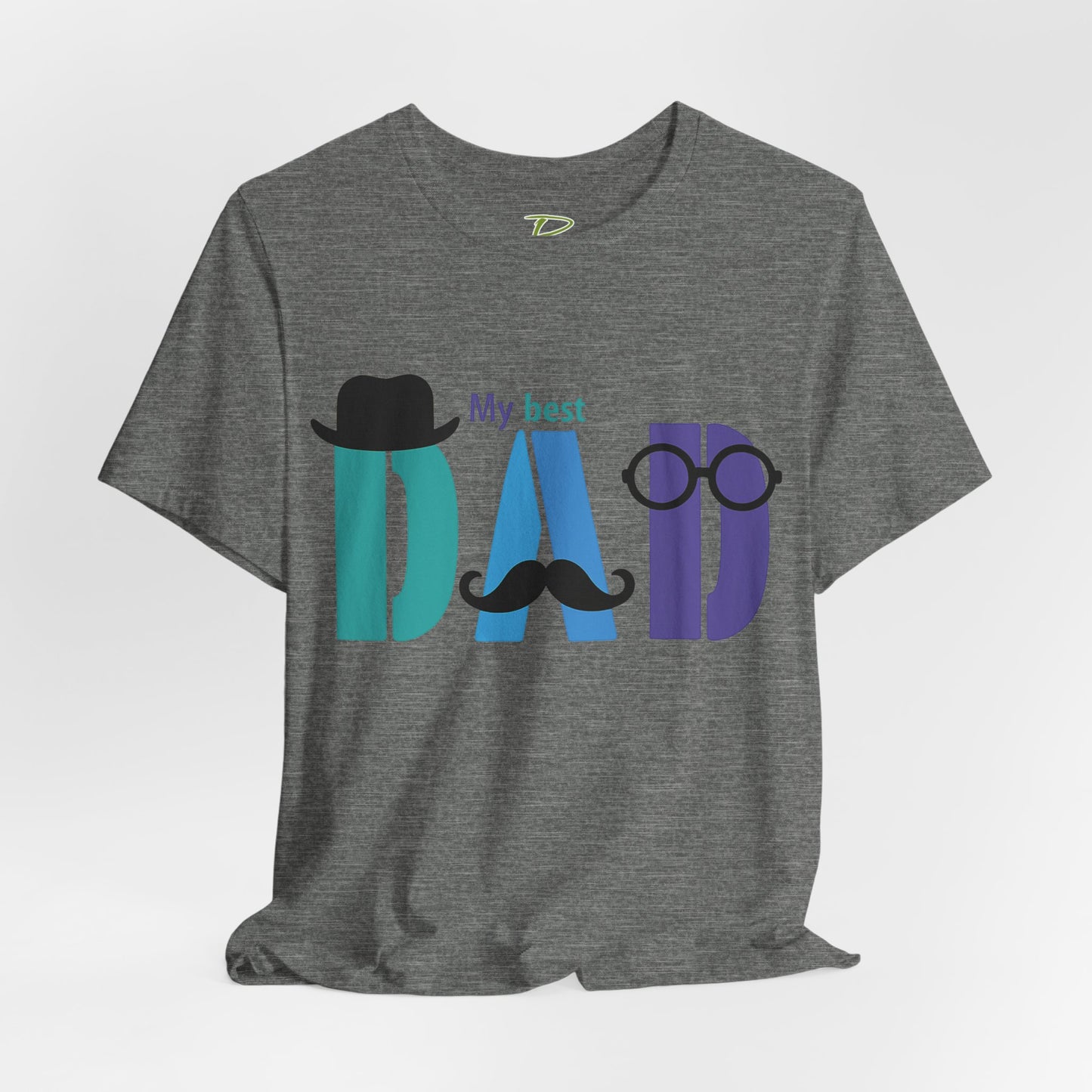 My Best Dad Tee, Father's Day Gift, Dad Shirt, Gift for Dad, Casual Wear, Birthday Gift for Dad
