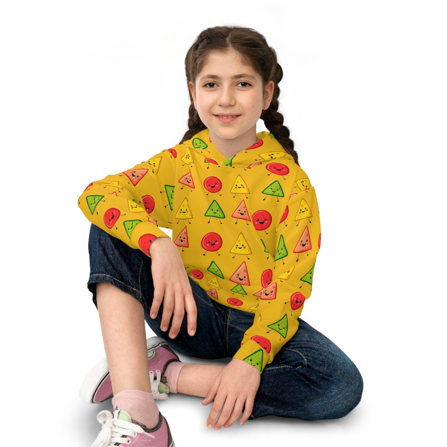 Children's Hoodie - Cartoon-Shaped Unisex Hoodie