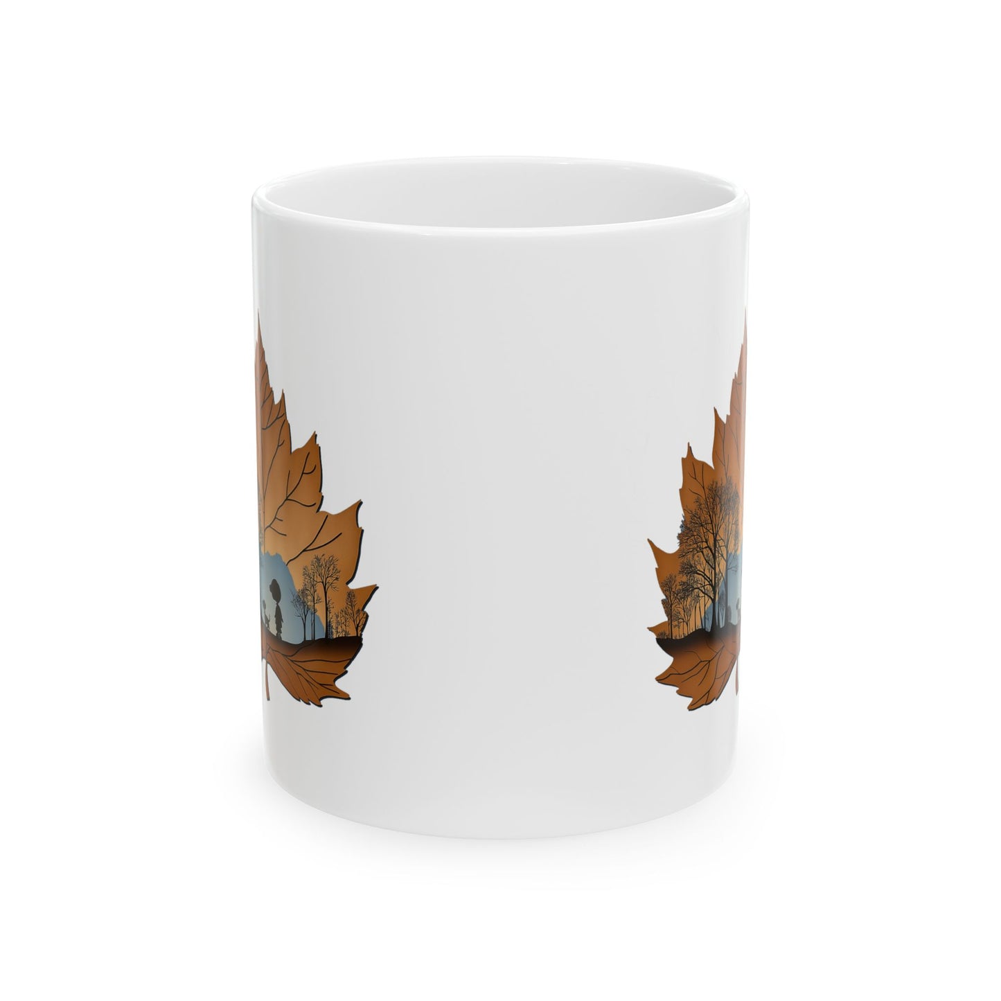 Cartoon Dreams Ceramic Mug, (11oz, 15oz) - Charlie & Pup Ceramic Mug (11oz/15oz)