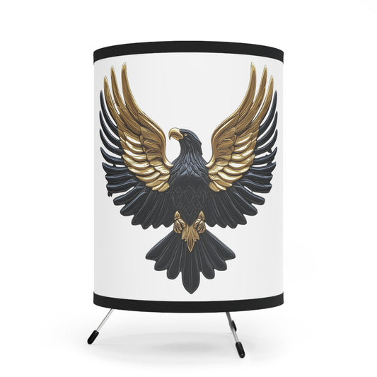 Eagle Tripod Lamp with High-Res Printed Shade, US\CA plug