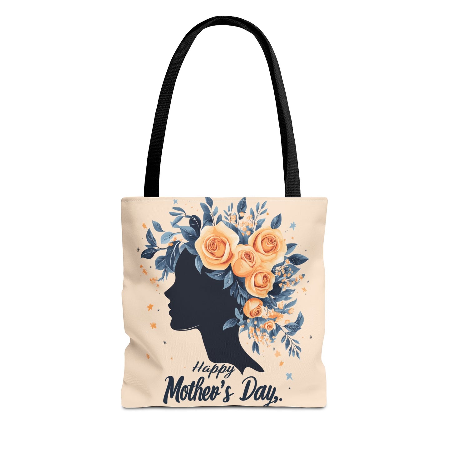 Happy Mother's Day Floral Tote Bag – Perfect Gift for Moms and Caregivers