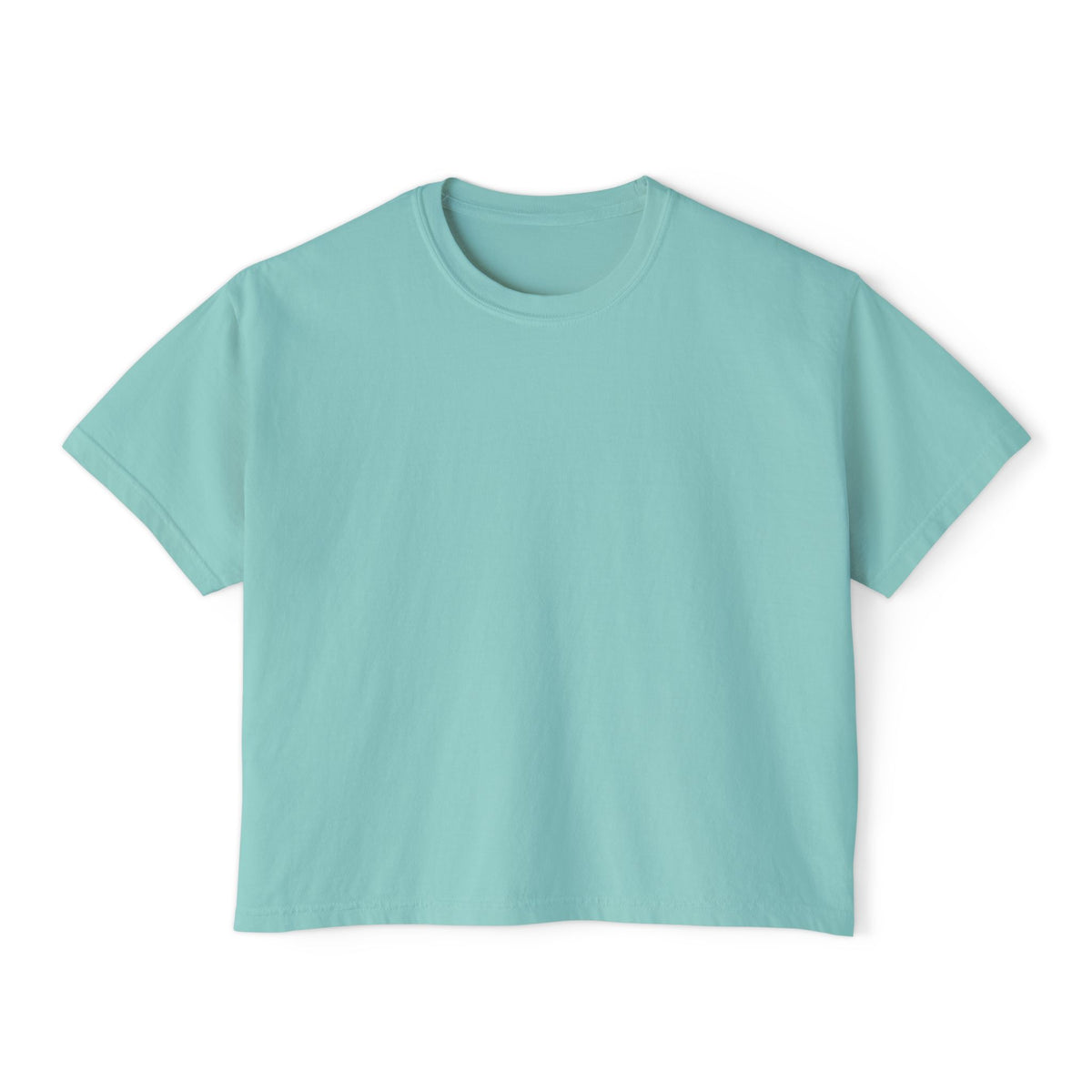 Artistic Women's Boxy Tee - Modern Graphic Top for Casual Style